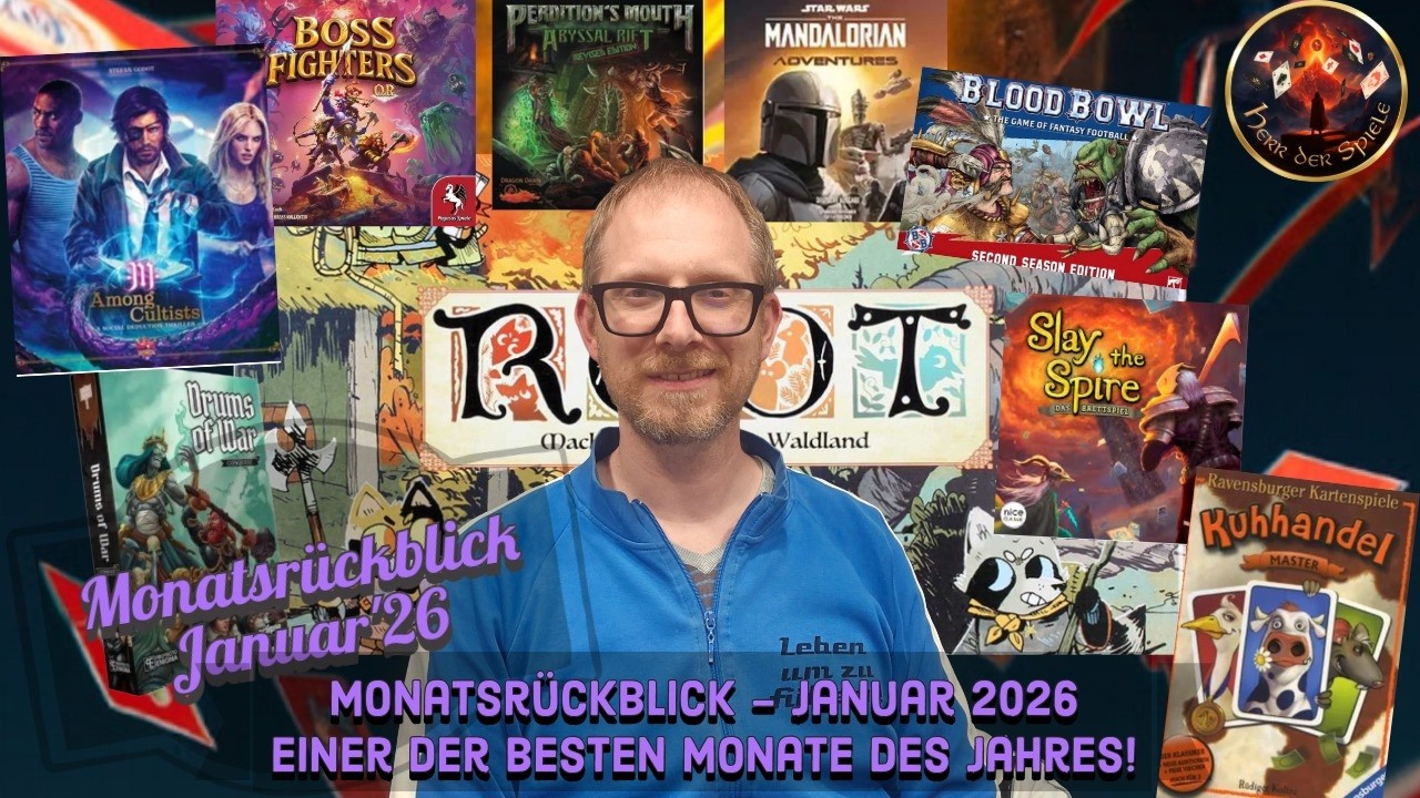 Monatsr&uuml;ckblick JANUAR 26 - ein toller Start mit einem der besten Spiele aller Zeiten!