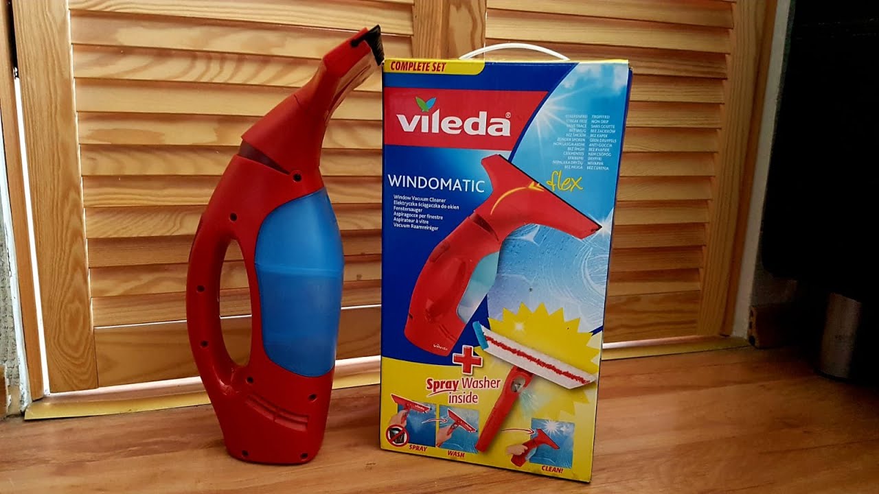 Vileda Windomatic unboxing and test - myjka odkurzacz do okien