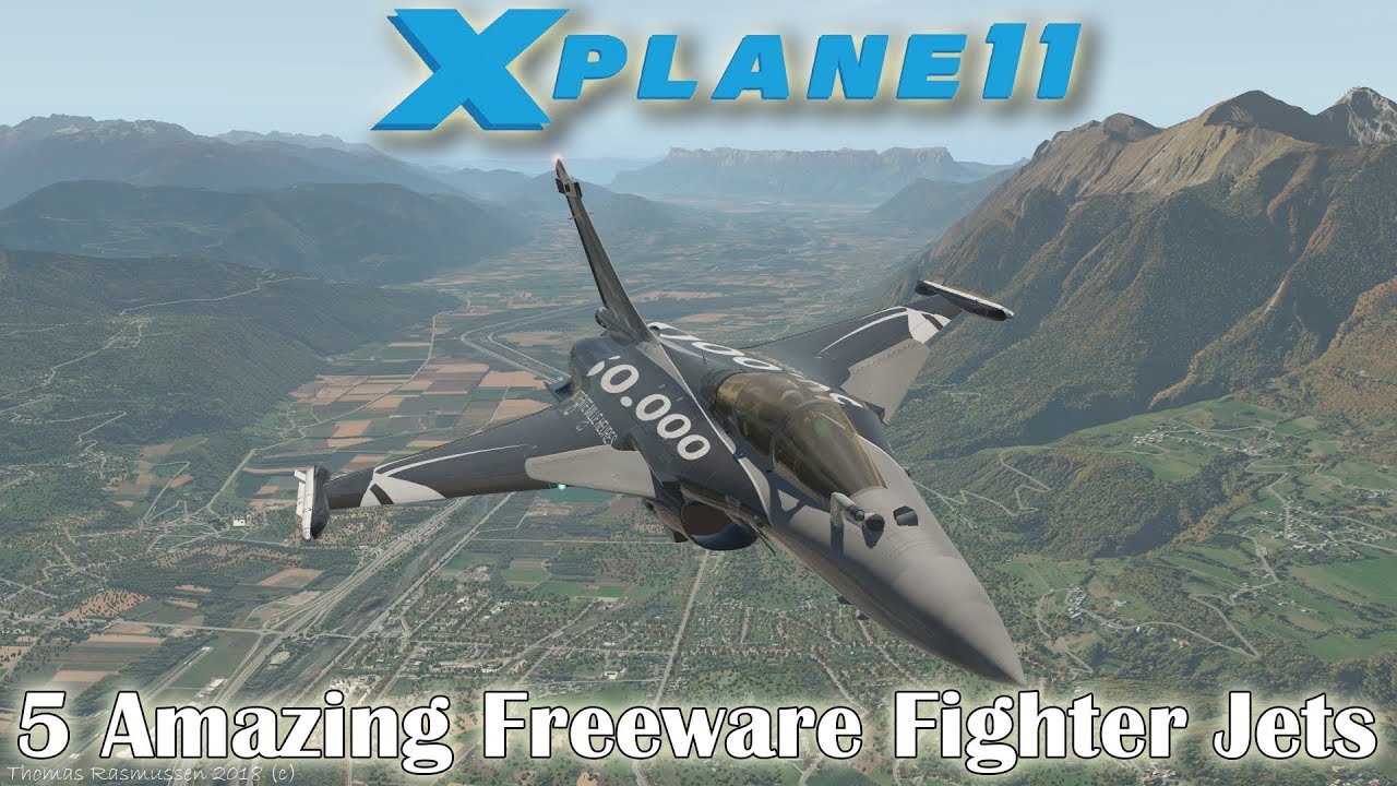 [X-plane 11] 5 Amazing Aircraft (Fighters) for X-plane (Part 4)