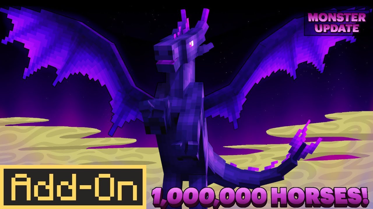 Обновление 1,000,000 HORSES ADDON ИДЕАЛЬНО подходит для игроков Minecraft в режиме выживания!