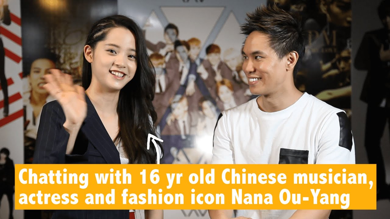 Chatting with 16 yr old Chinese musician/actress/fashion icon Nana Ou-Yang