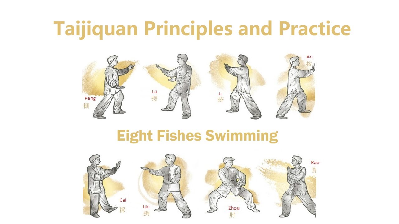 Eight Fishes Swimming