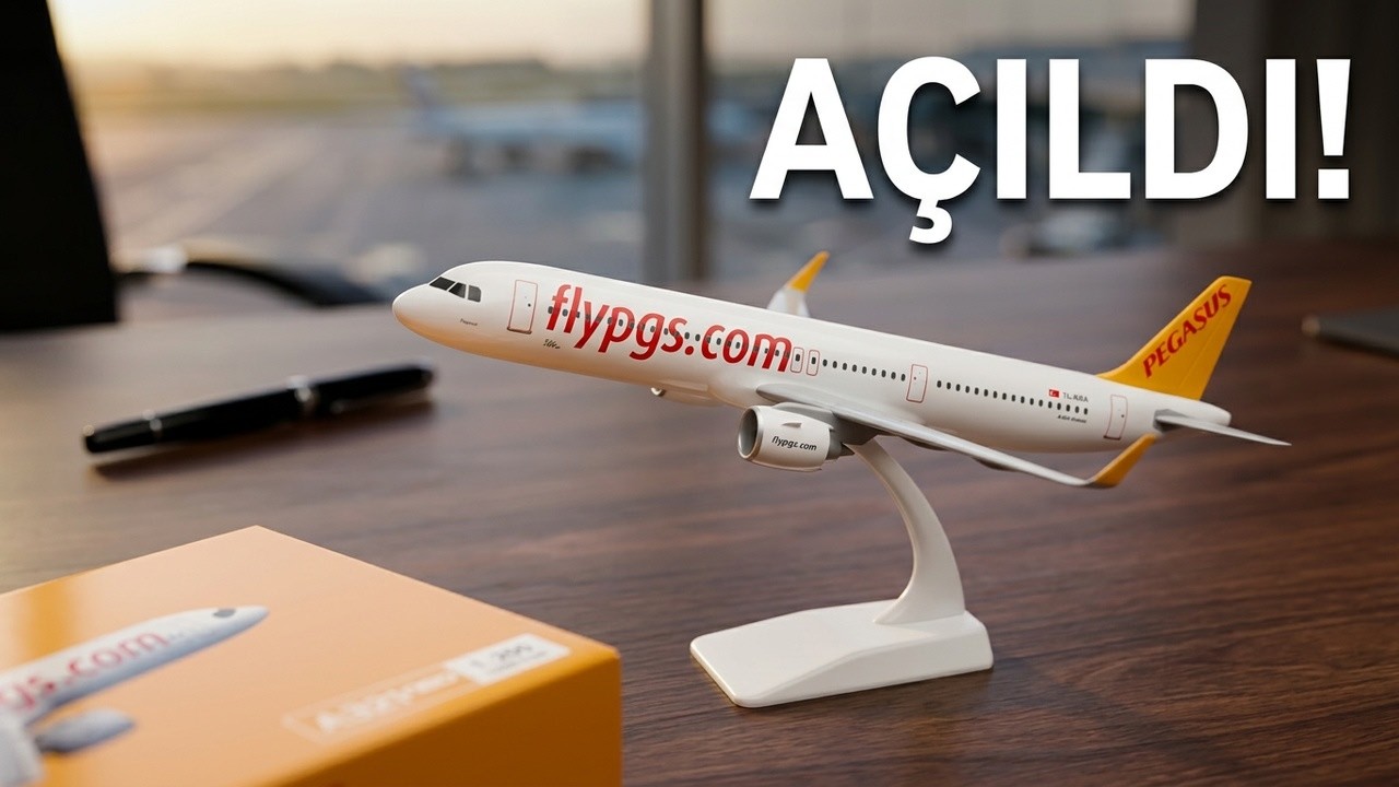Pegasus Hava Yolları Airbus A321NEO Model Uçak Kutu Açılımı!!