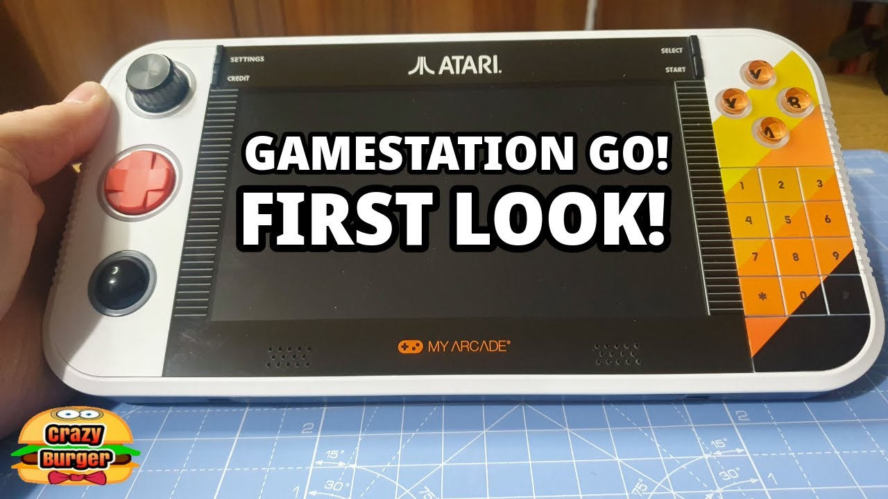 Мои первые впечатления от аркадной приставки Atari Gamestation GO! Более 200 игр.