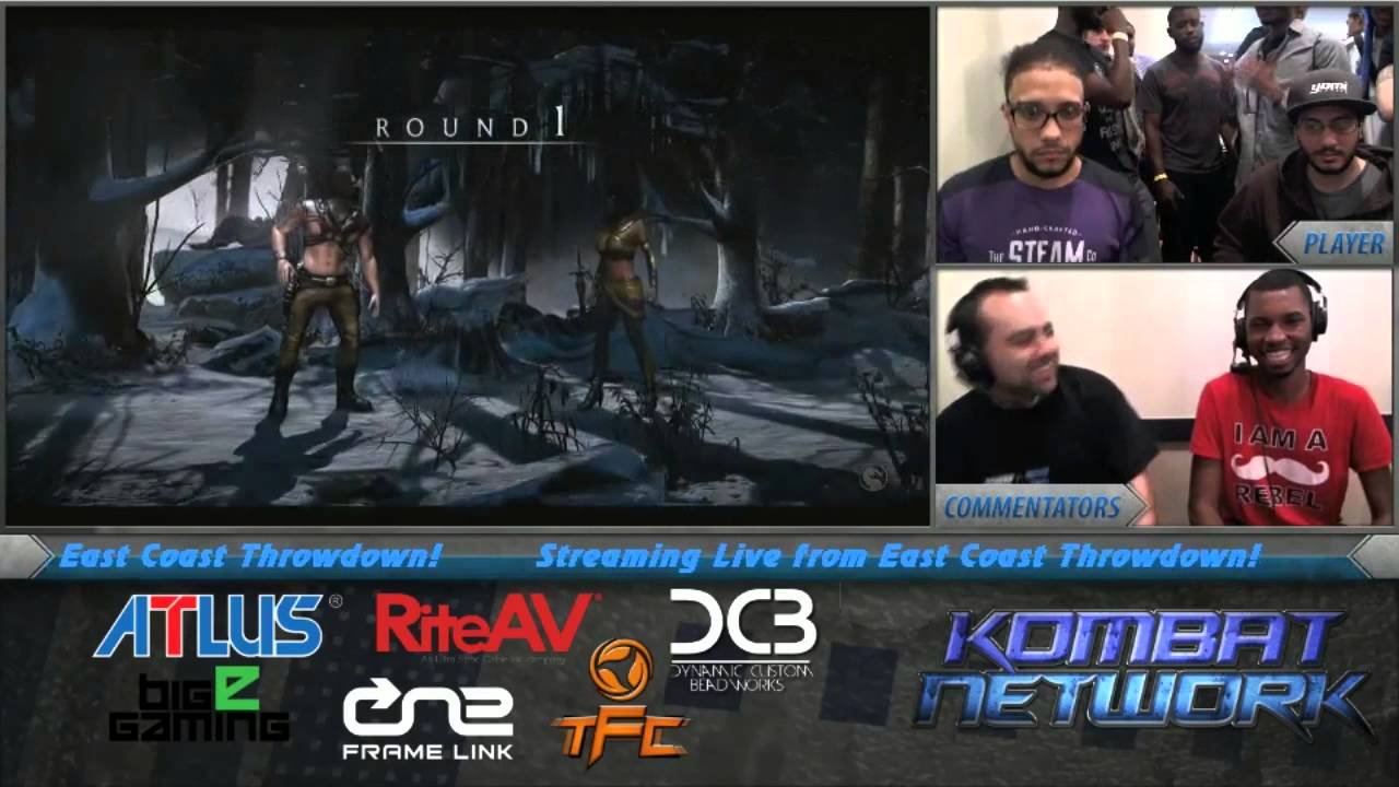 MKX- East Coast Throwdown - Pools part 1- 2015