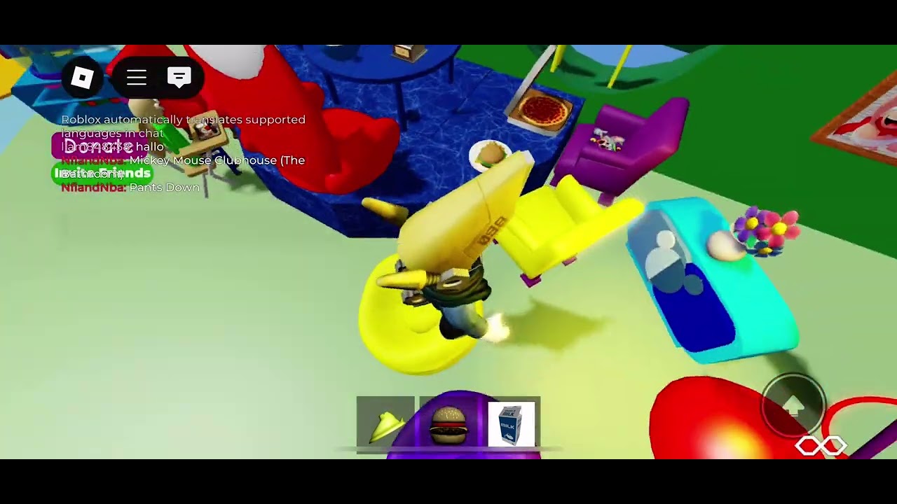 Doing something in Roblox 