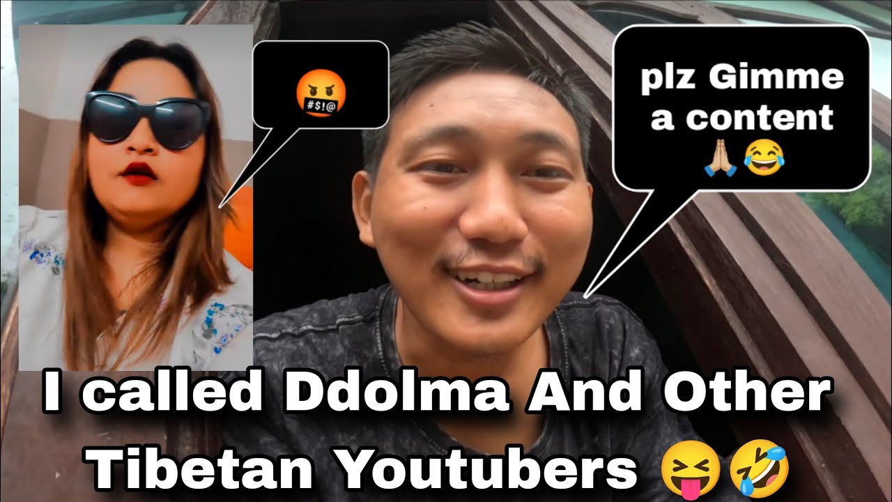 I Called Tibetan Famous Youtubers and Ask for Content 😝‼️ Their Reaction? Hilarious 🤣🤣