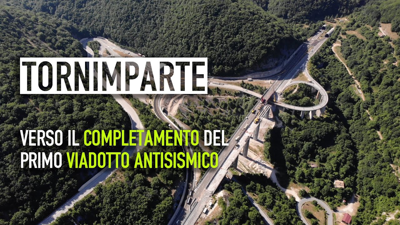 TORNIMPARTE: verso il completamento del primo viadotto antisismico