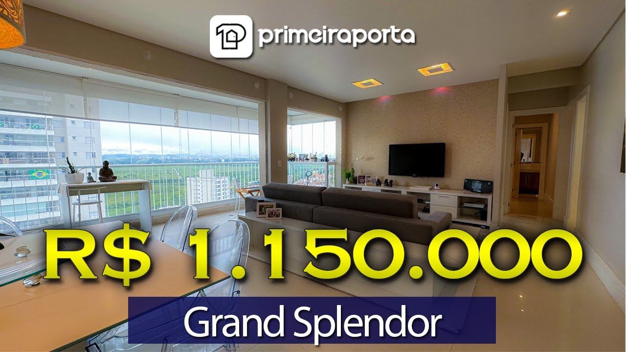 Condomínio Grand Splendor, apartamento de 122m pronto para morar, perfeito para deixar do seu jeito!