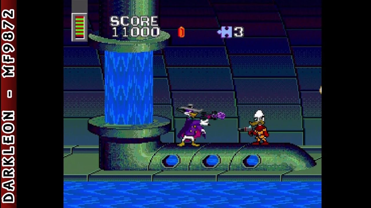 PC Engine - Disney's Darkwing Duck © 1992 Interactive Designs - Gameplay