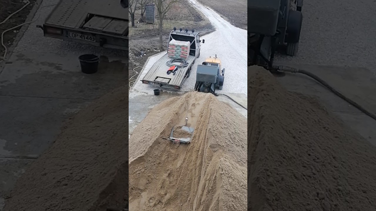 Posadzki mixokretem Sylwester Wiśniewski 667016176 putzmeister m740 stage V