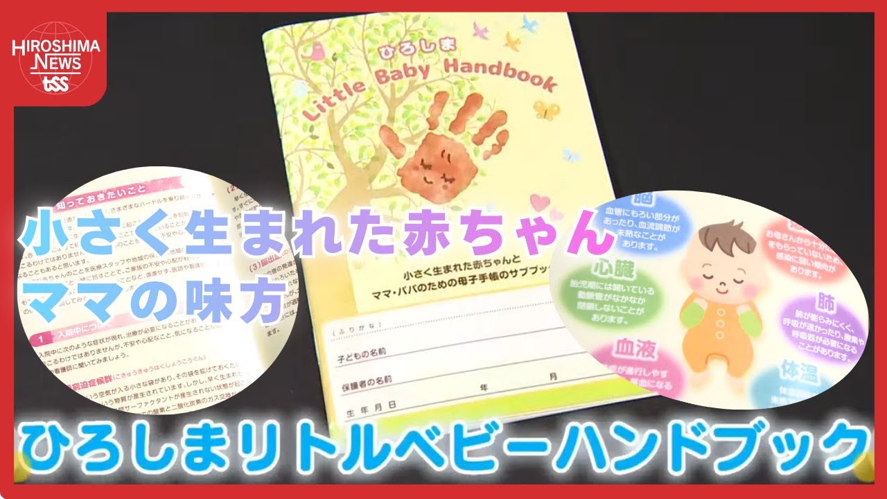 小さく生まれた赤ちゃんママの味方 「ひろしまリトルベビーハンドブック」改訂版　まもなく完成 (2025/12/18 18:01)