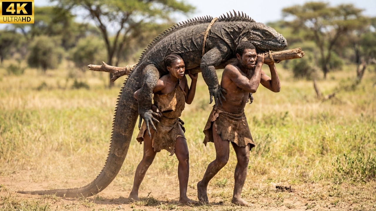 2.1 Million Years Ago: Giant Iguana Ancestors Attacked Early Humans