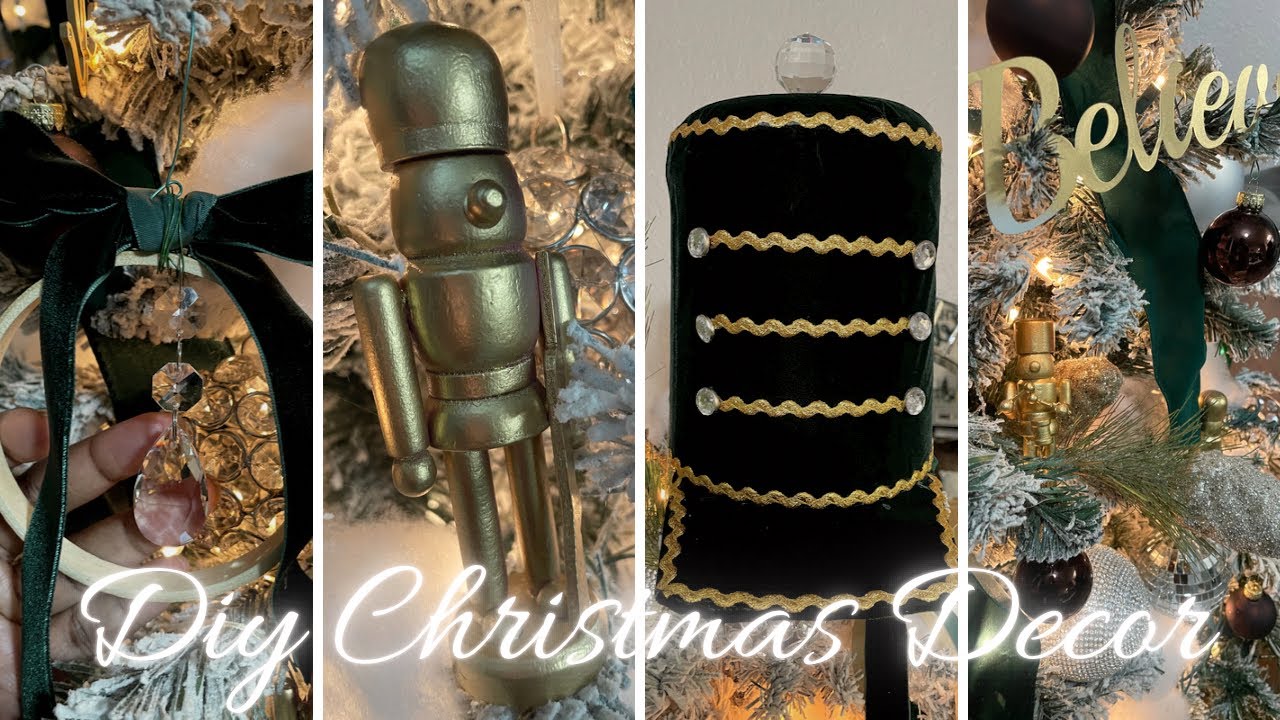 DIY Dollar Tree Nutcracker Tree Topper & Affordable Christmas Decorations