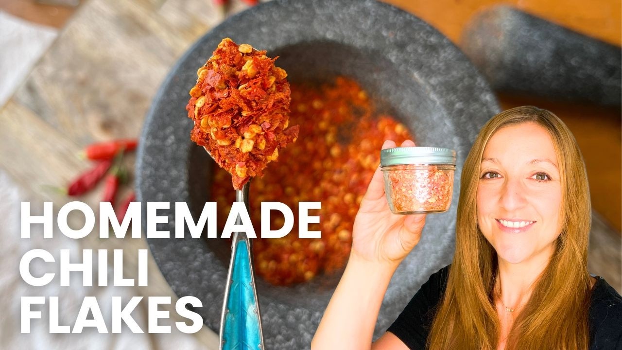 How to Make Homemade Chili Flakes from Scratch 🌶 | Easy DIY Recipe!