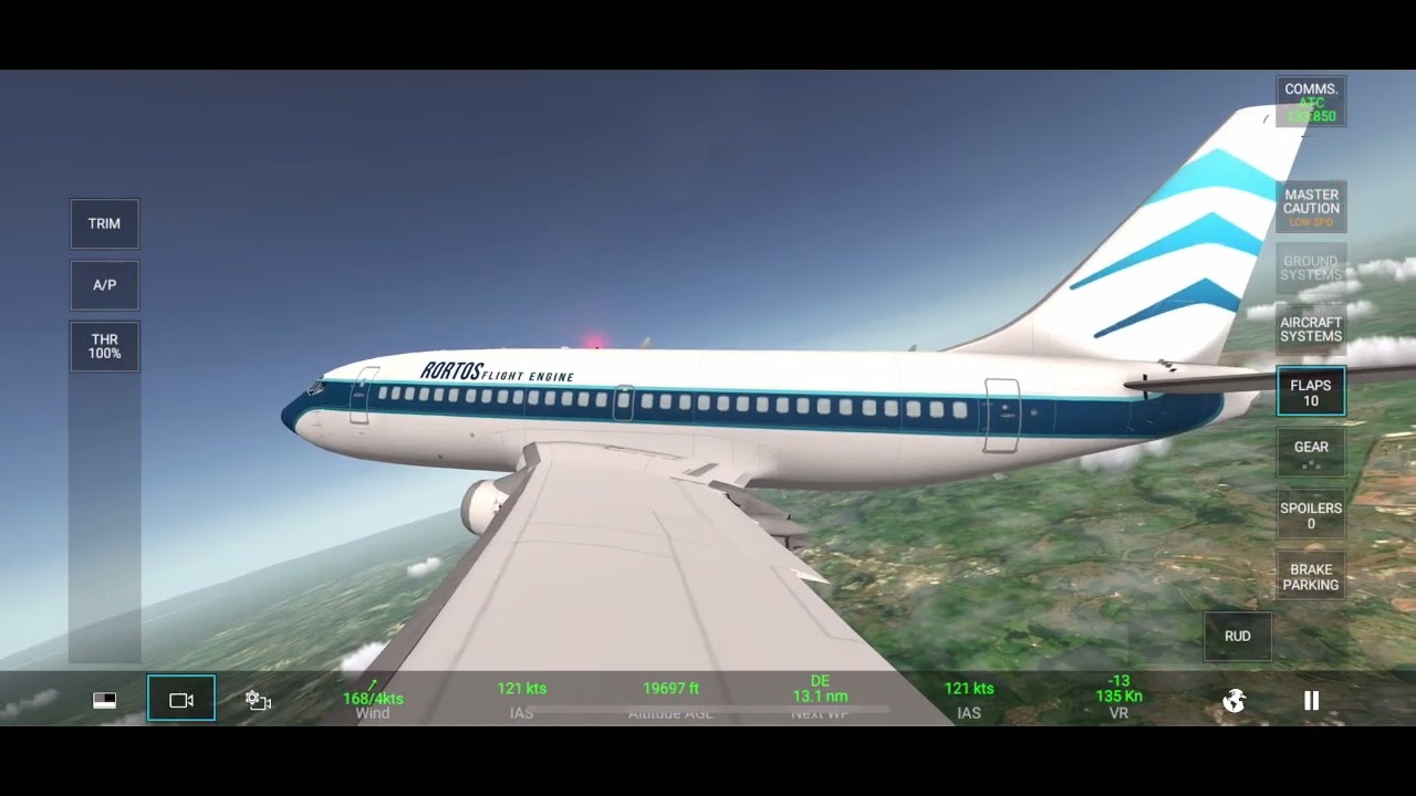 RC RFS REAL FLIGHT SIMULATOR B 737 200 RORTOS GAMEPALY BY IOS ANDROID 10/11/22 PC