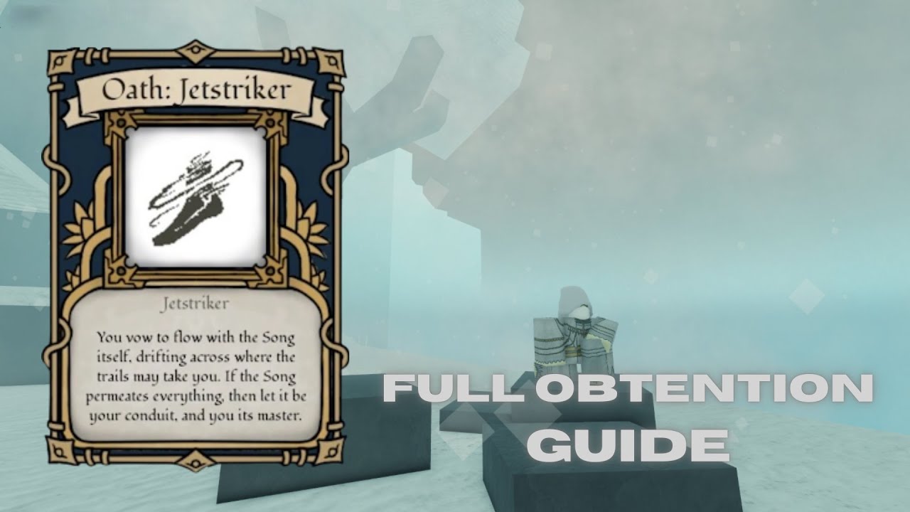 How to Obtain & Progress the Jetstriker Oath in Deepwoken + (Map locations)