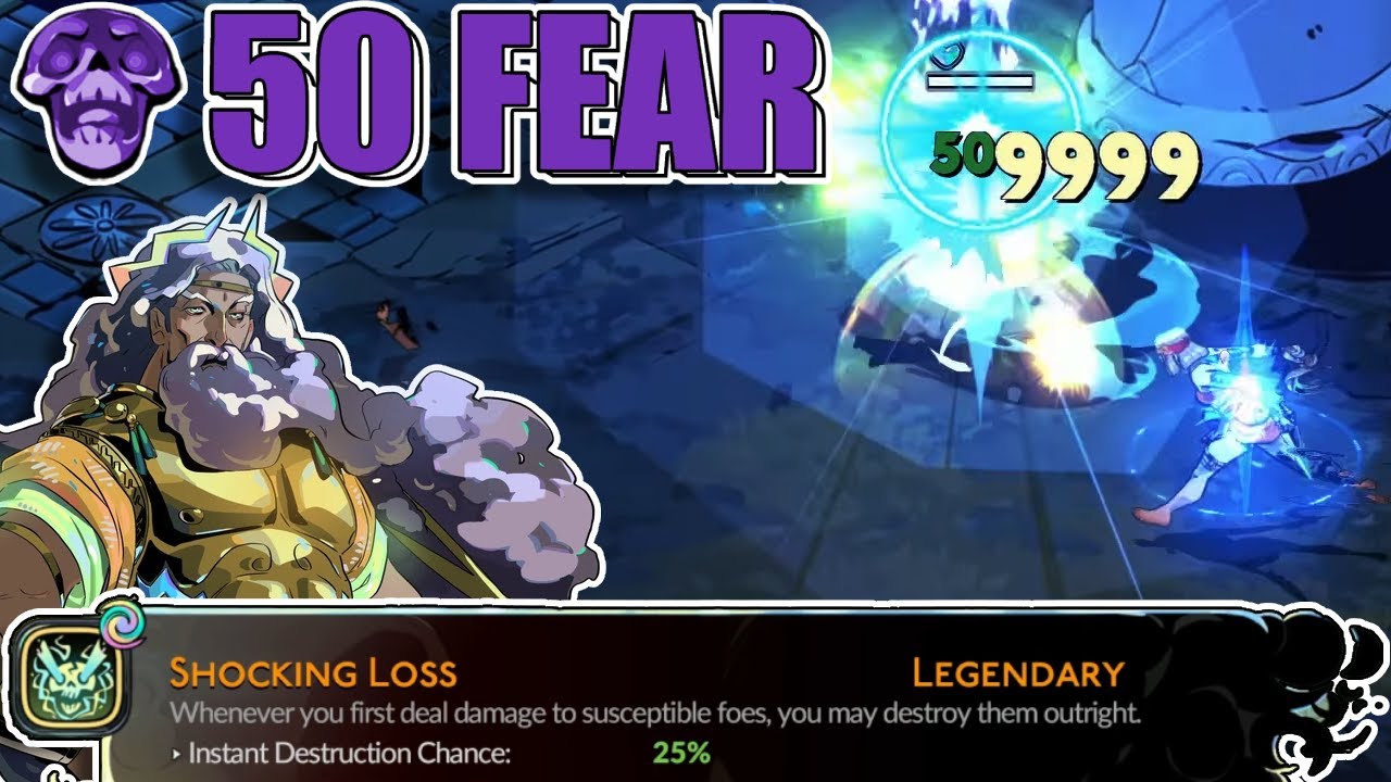 50 Fear Surface. SHOCKING run with Aspect of Artemis | Hades 2