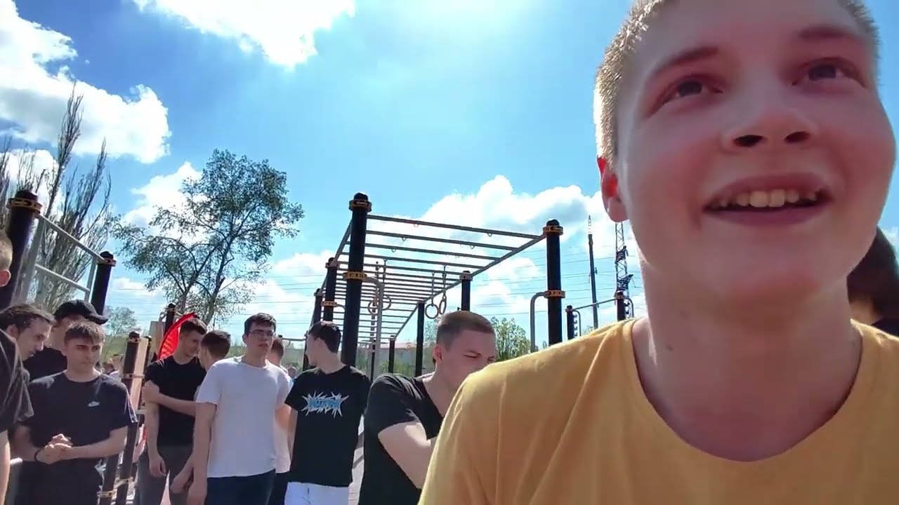 ГТО первый раз в Мариуполе. Навестили Элю и Максимку. Дэнчик проведёт экскурсию