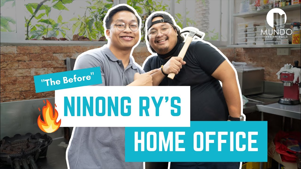 #MundoSpecials: We Improved Ninong Ry's Home Office! | Mundo Design + Build