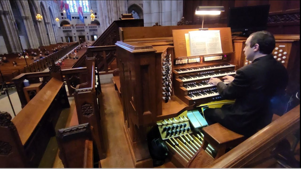 Louis Vierne: Toccata - Live at Princeton University Chapel - S. Russo