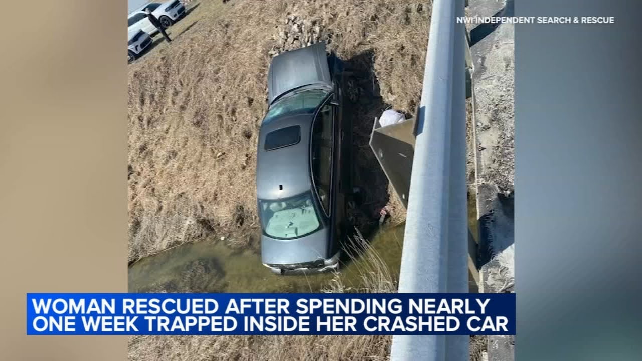 Man who found woman stranded for 6 days after NW Indiana crash speaks out: 'Timing is perfect'