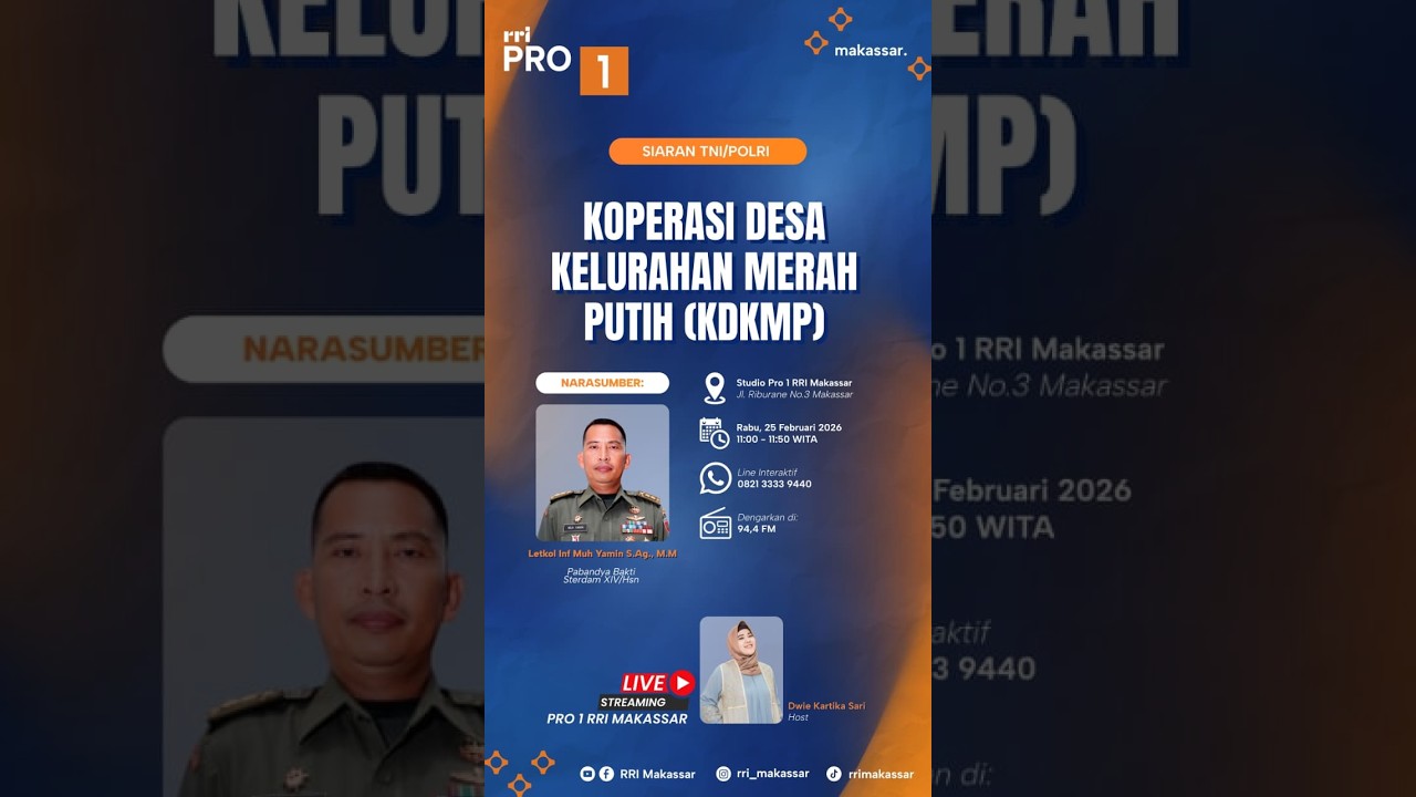 Koperasi Desa Kelurahan Merah Putih (KDKMP) - Rabu, 25 Februari 2026