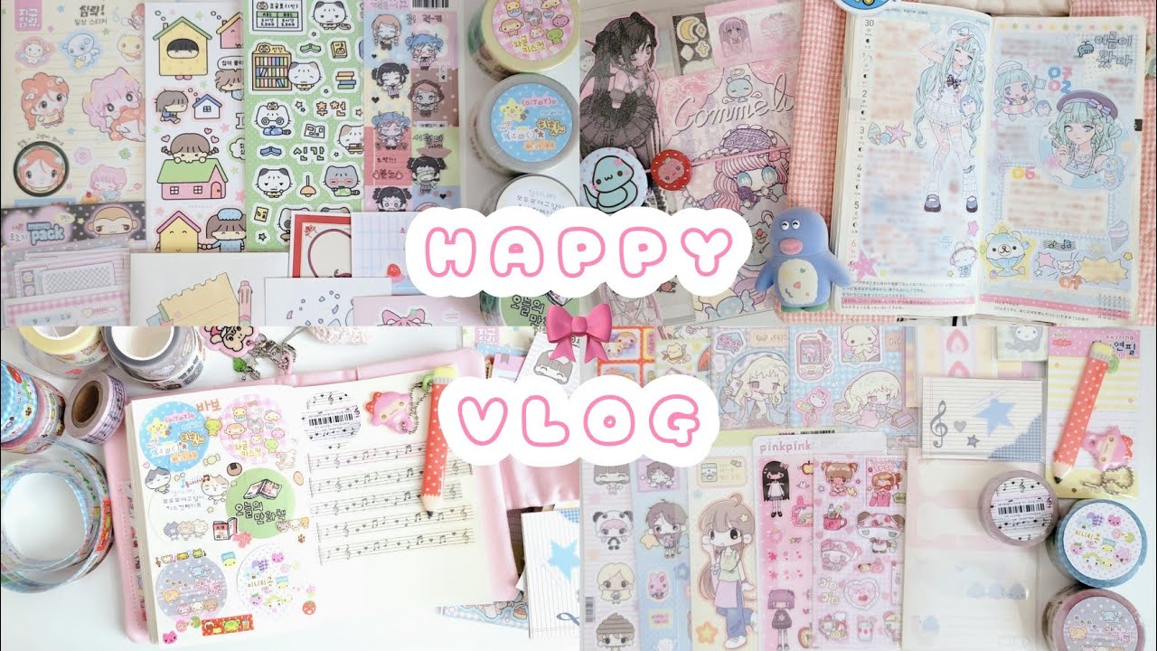 🎀sosorowa/メリング開封 ₍ᐢ..ᐢ₎♡ ༘✩買ったシールで手帳デコ♪｜ほぼ日weeks｜다이어리 꾸미기｜journal