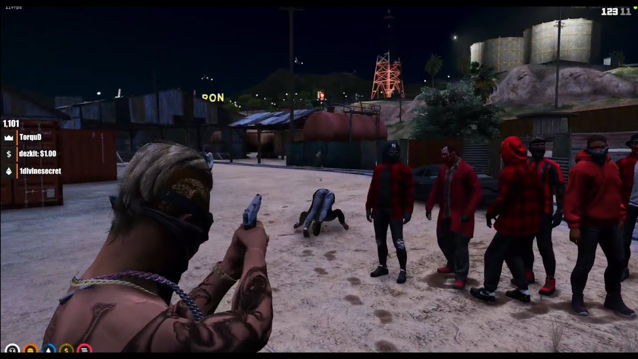 Ming shot Vinny in front of other gangs | Public Execution | Gulag Gang | NoPixel | GTARP