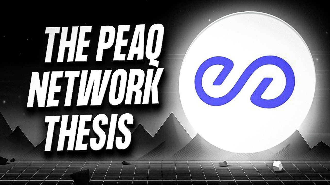Peaq Network: The Ultimate Crypto Robotics Thesis