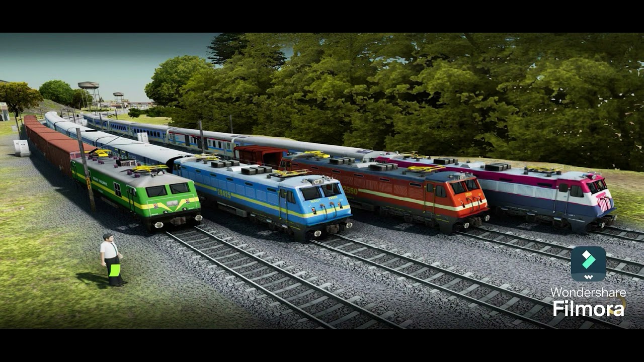 My First Train Simulator Gameplay | First Time Playing 🚆