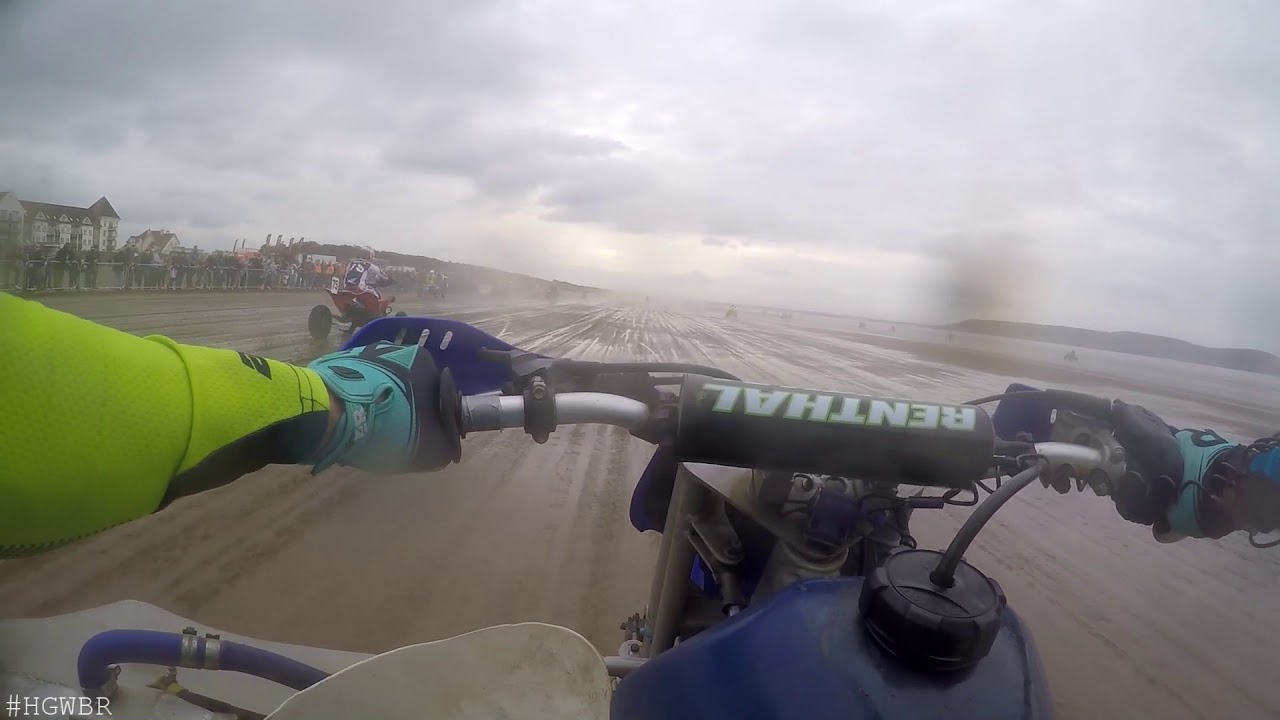 Onboard with Ty Kellett from the 2016 HydroGarden Weston Beach Race Sidecar & Quad Race