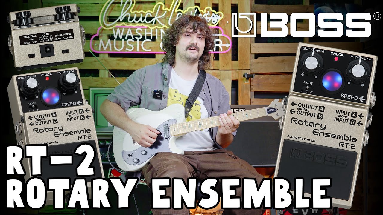 Rotary Cabinet in a Pedal! The New Boss RT-2 Rotary Ensemble
