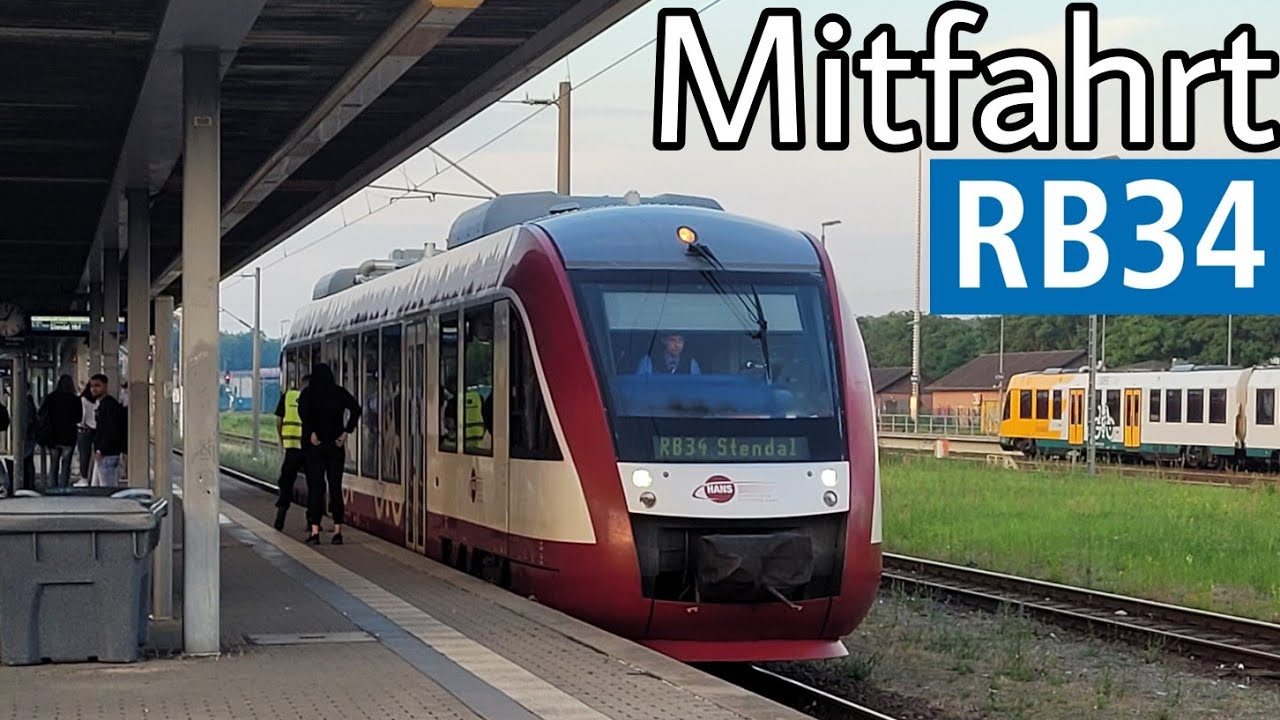 Mitfahrt | Coradia LINT 27 | Linie RB34 | Stendal Hbf - Rathenow