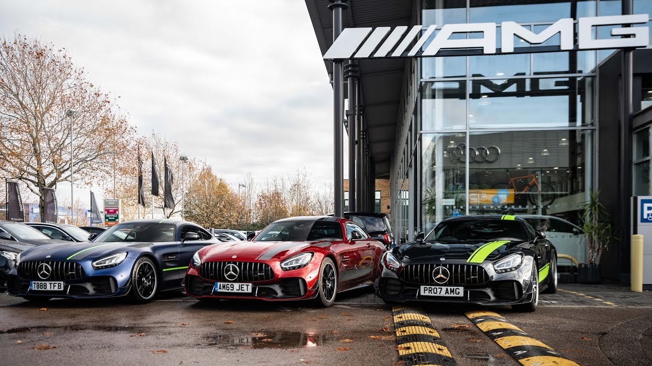 COLLECTING A NEW MERCEDES AMG GT-R PRO!! With 3x GT-R Pro, Senna, 600LT...