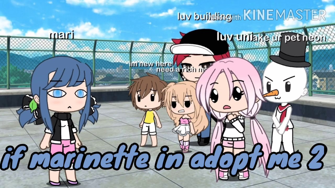 If marinette play adopt me 2 (GLMM)