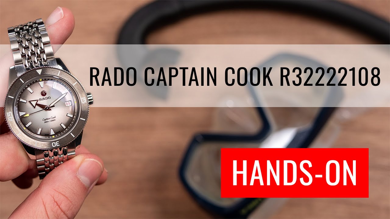 HANDS-ON: Rado Captain Cook Automatic R32222108 Tennis Limited Edition 1985pcs
