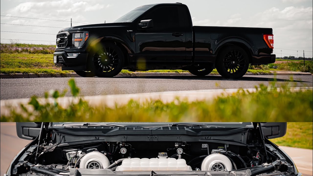 FIRST Street pulls 2023 F150 TWIN TURBO………low boost!