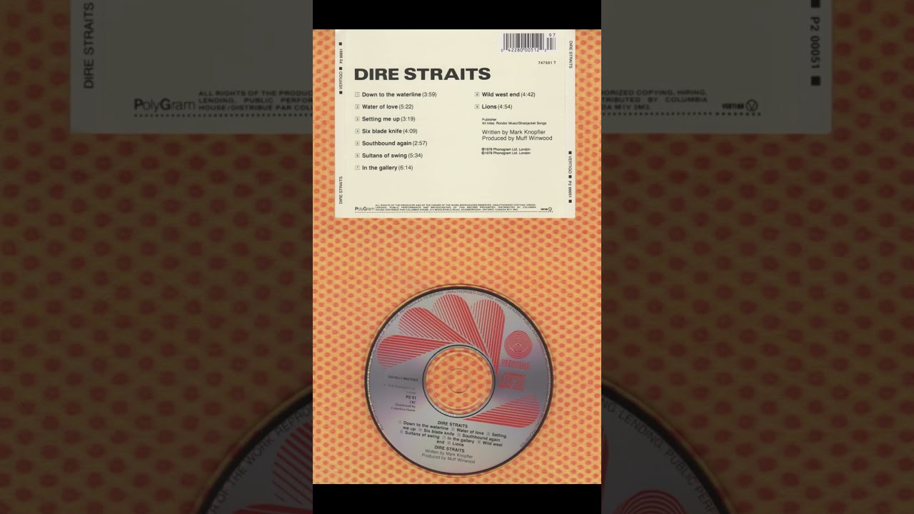 Dire Straits - Six Blade Knife 