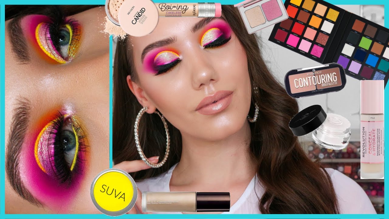 PINK GLITTER GLAM TUTORIAL w THE MMMMITCHELL PALETTE| MAKEMEUPMISSA