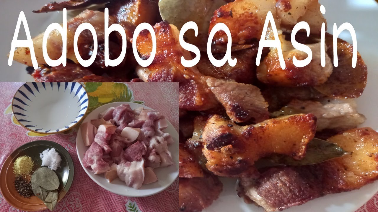 Adobo sa Asin | YhanRech Vlog