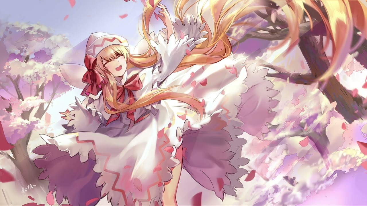 Perfect Cherry Blossom: The capital city of flowers in the sky: slowed