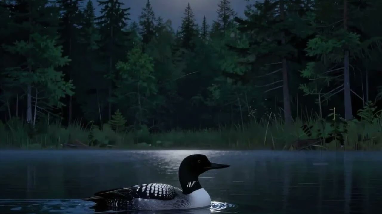 Loons with crickets, owls, and peepers for sleep and relaxation