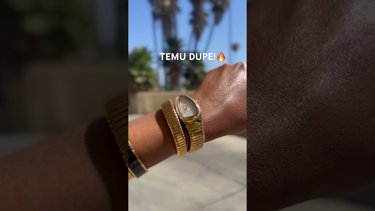 The best Temu Dupe!                              #bvlgari #dupes #fashion  #bougieonabudget