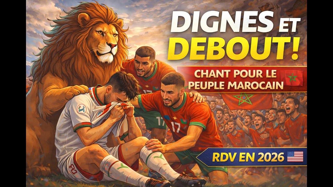 DIMA MAGHRIB, La chanson qui a fait pleurer tout un peuple après la finale de la CAN