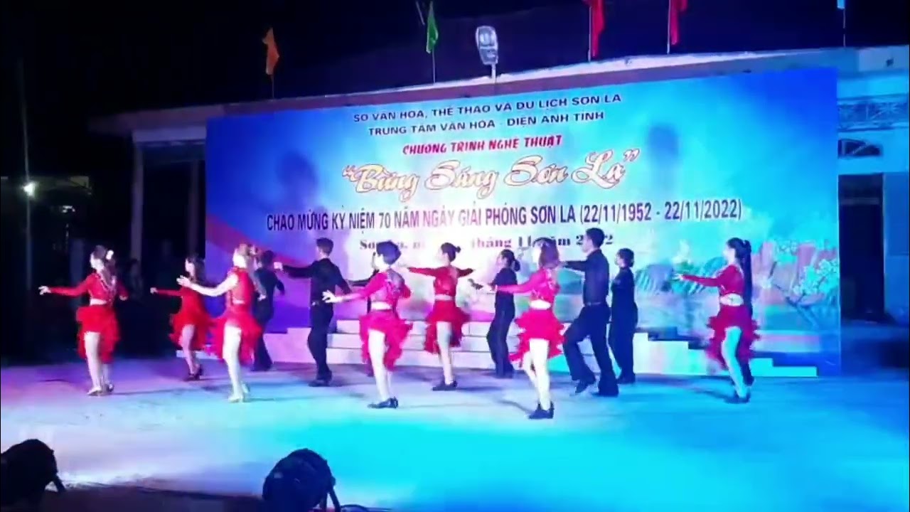 Chachacha-Bibop -CLB Khiêu vũ Hoa Đào chào mừng 70 năm ngày Giải phóng Sơn La | CLB Khiêu vũ Hoa Đào