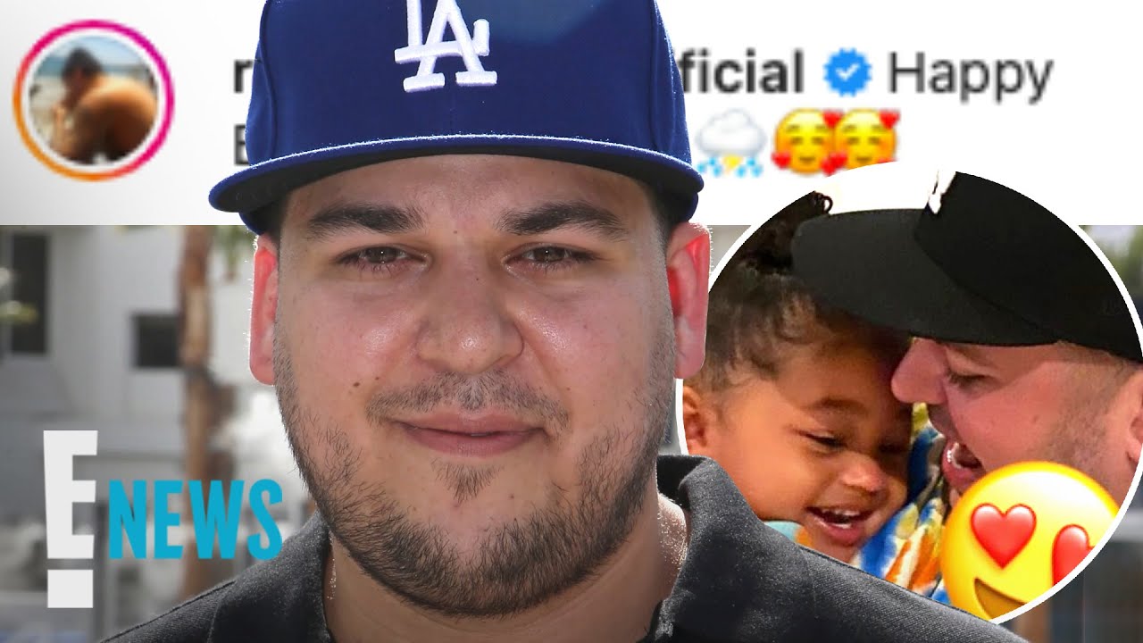 Rob Kardashian Makes Rare Appearance for Stormi's Birthday | E! News