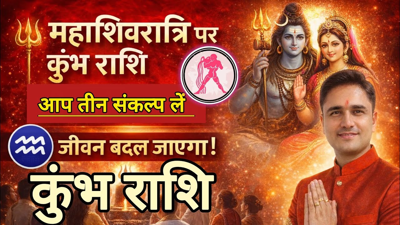 KUMBH RASHI महाशिवरात्रि पर तीन गुप्त उपाय जो बदल देंगे भाग्य | kumbh rashi MAHASHIVRATRI विशेष उपाय