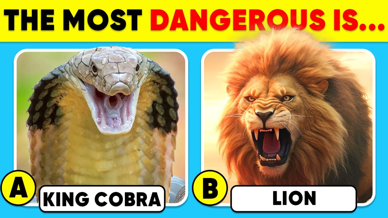 How Good Is Your Knowledge of ANIMALS? 🐍🦁🧠 General Knowledge Trivia Quiz