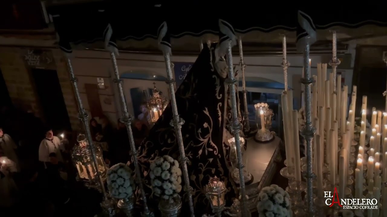 [4K] VIRGEN DEL MAYOR DOLOR POR PELOTA | SEMANA SANTA 2025 CÁDIZ | CP SAN PABLO CÁDIZ